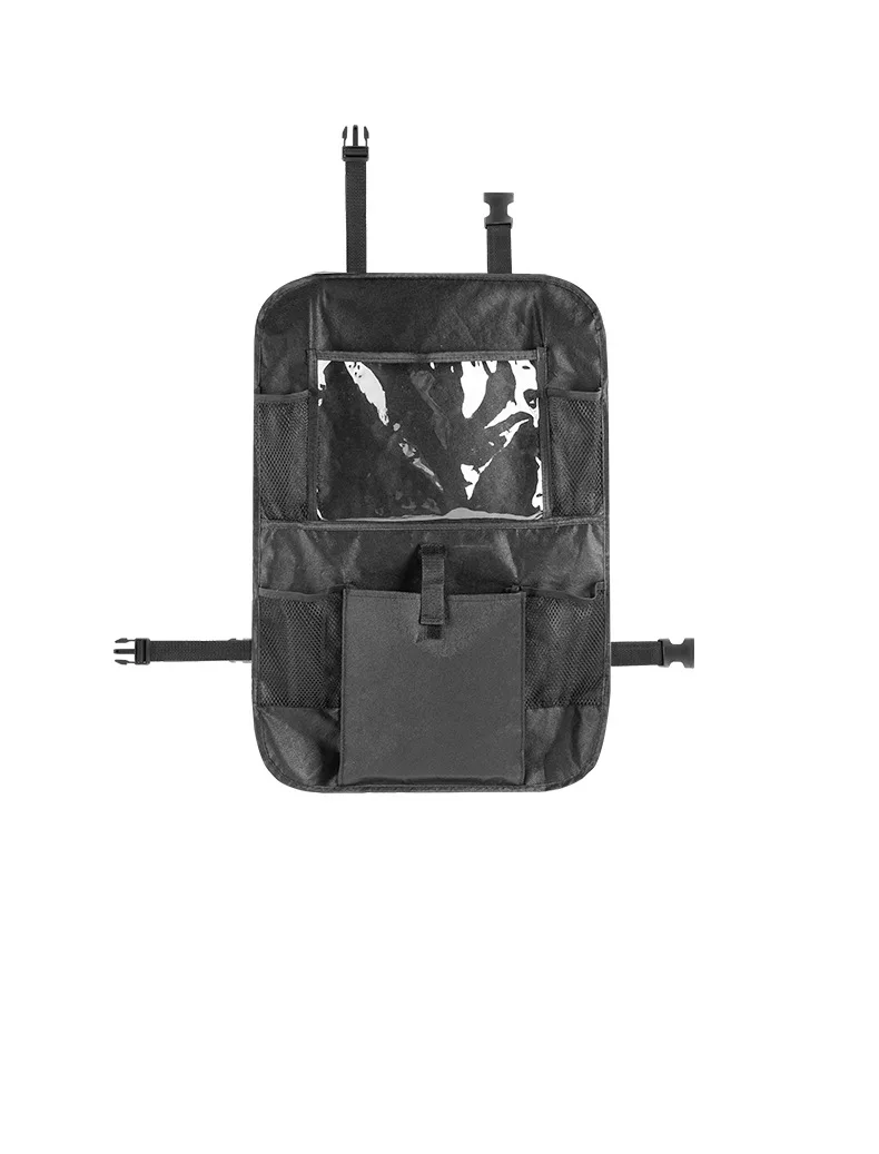 Oxford Fabric Multifunctional Car Seat Protector Backseat Organizer Car Storage Bag Interior Accessory