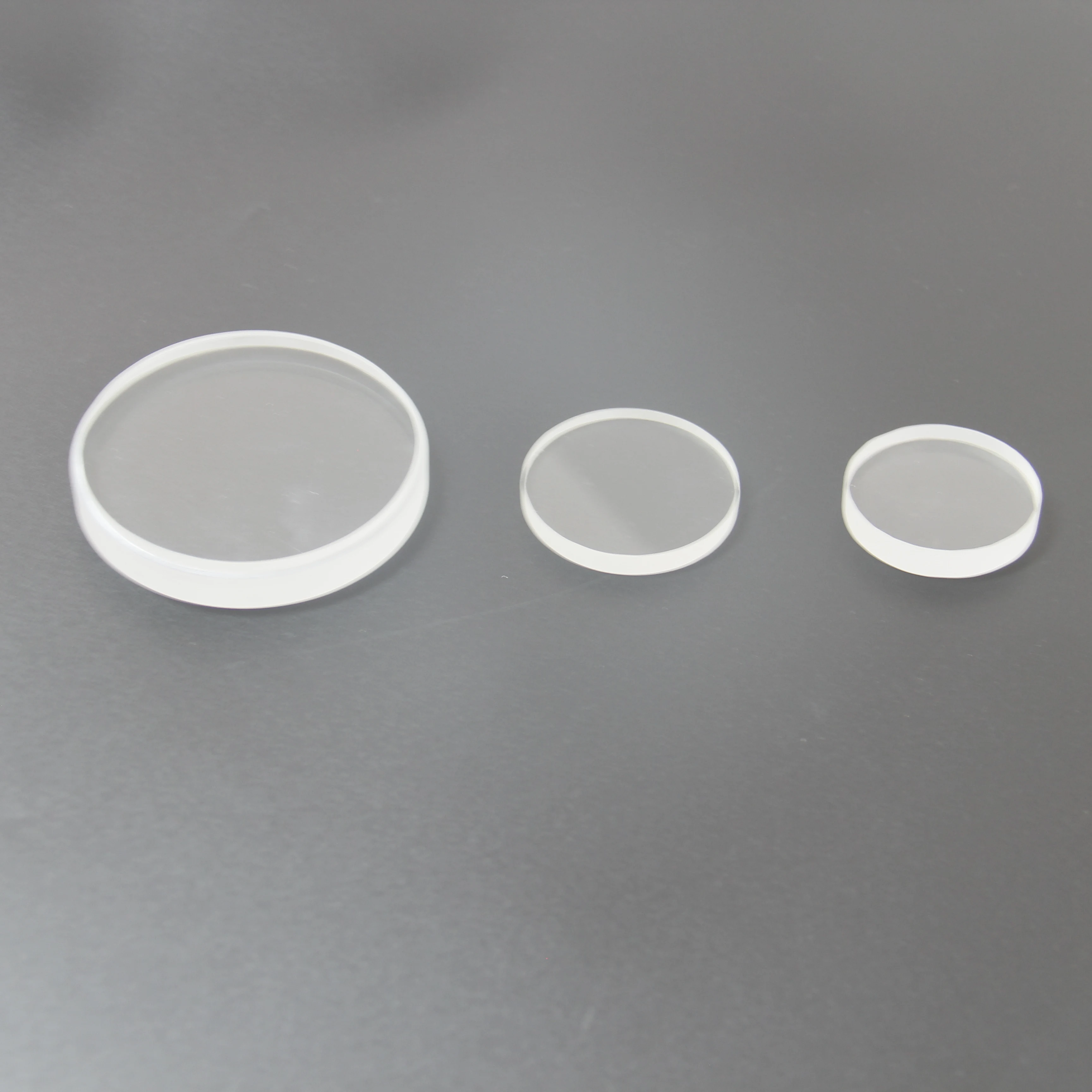 Custom Laser Optics - Lenses Clear Quartz Plate Opaque Quartz Wafer 99.99% Pure Quartz 1 To 5 Mm 1680 Degree 2.2g/cm3