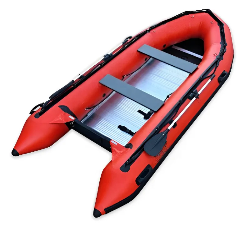 18 ft Dinghy Boats Inflatable Boat Fishing Kayak Raft Sport Boat for Adults with Paddles For scuba diving