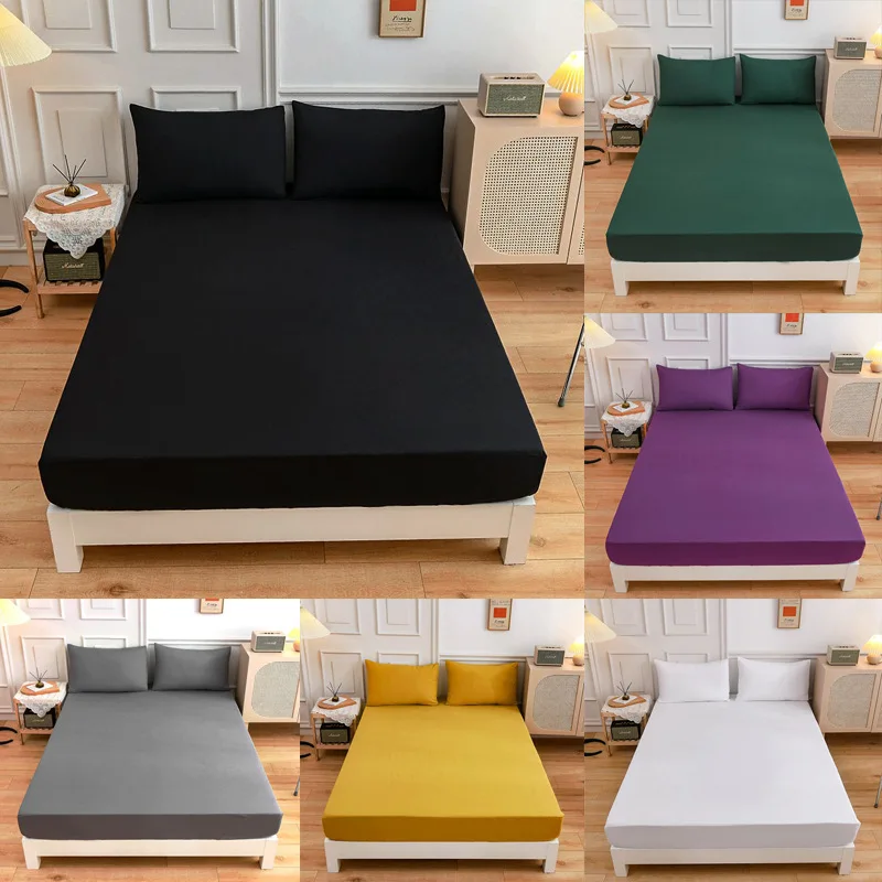 Оптовая продажа постельное белье ropa de cama из 100% хлопка простыня с очень глубоким натяжением одинарная двойная двуспальная большого