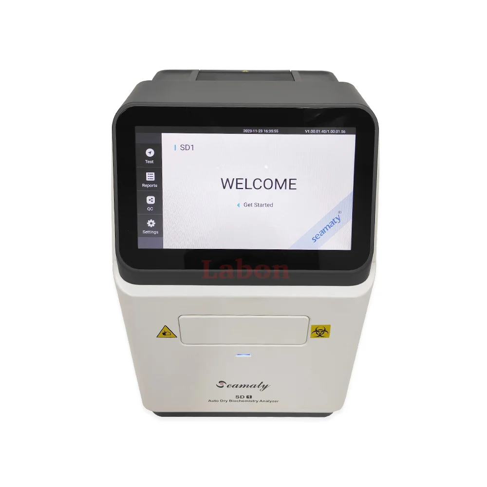Medical Seamaty SD1 Dry Chemistry Fully Auto Biochemistry Dry Biochemical Analyzer Blood Test Machine