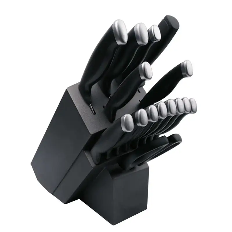 Professional Manufacturer Profesional Stainless Set Knives Set With Block Knife
