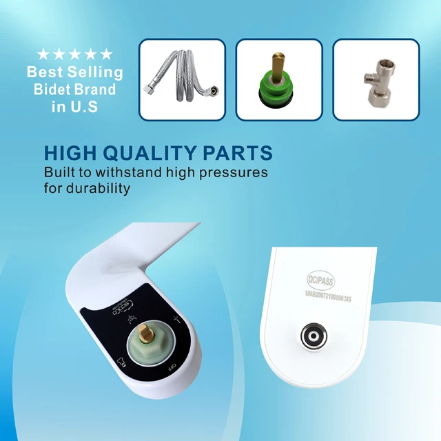 New Design non electric bidet toilet attachment toilet bidet attach  Cold Water Combined Toilet and Bidet Attachable