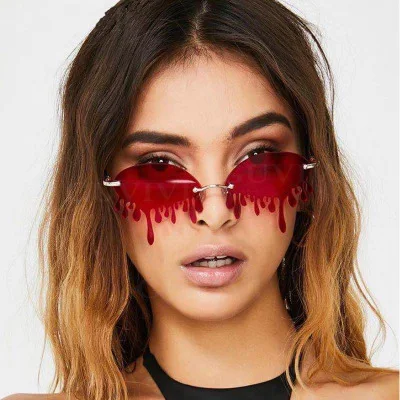 
2020 Hot Sale Newest High Quality Fashion PC Lenses Funny Sunglasses For Women 