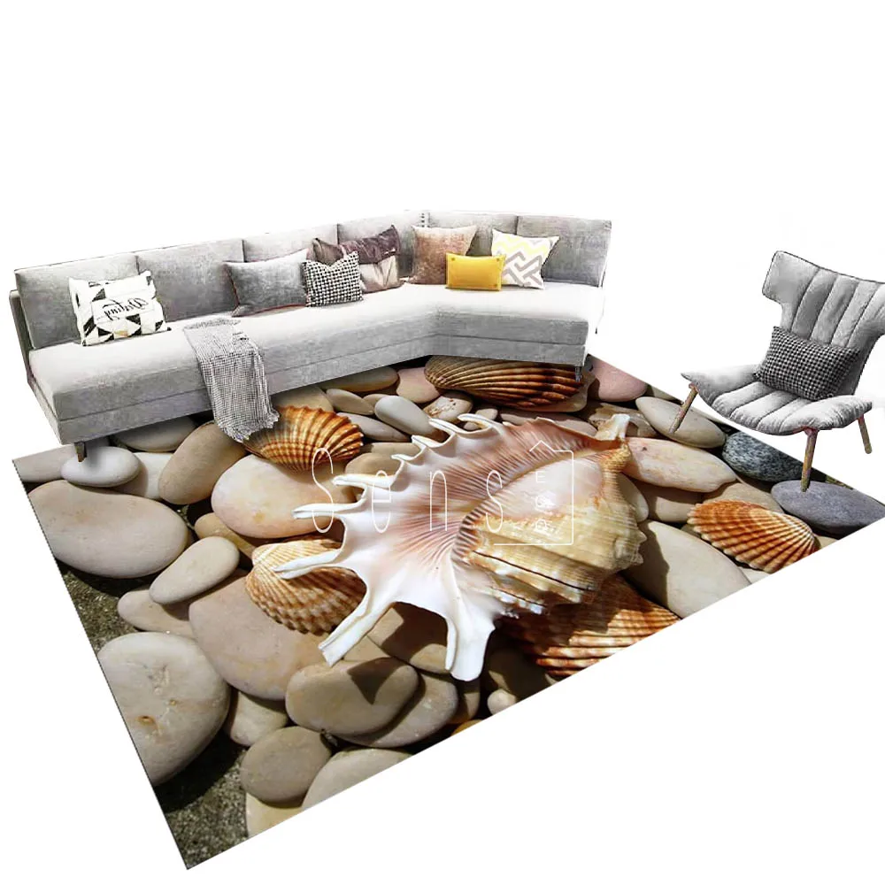 Washable 3D Moving Live Floor Carpet 3D Printed Area Rugs Mat Optical Illusions