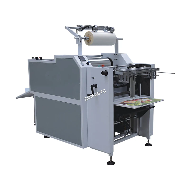 Fully Automatic Kraft Paper Cardboard Sheets Laminator Machine Double Sides Film Hot And Cold Flute A2 Laminating Machine