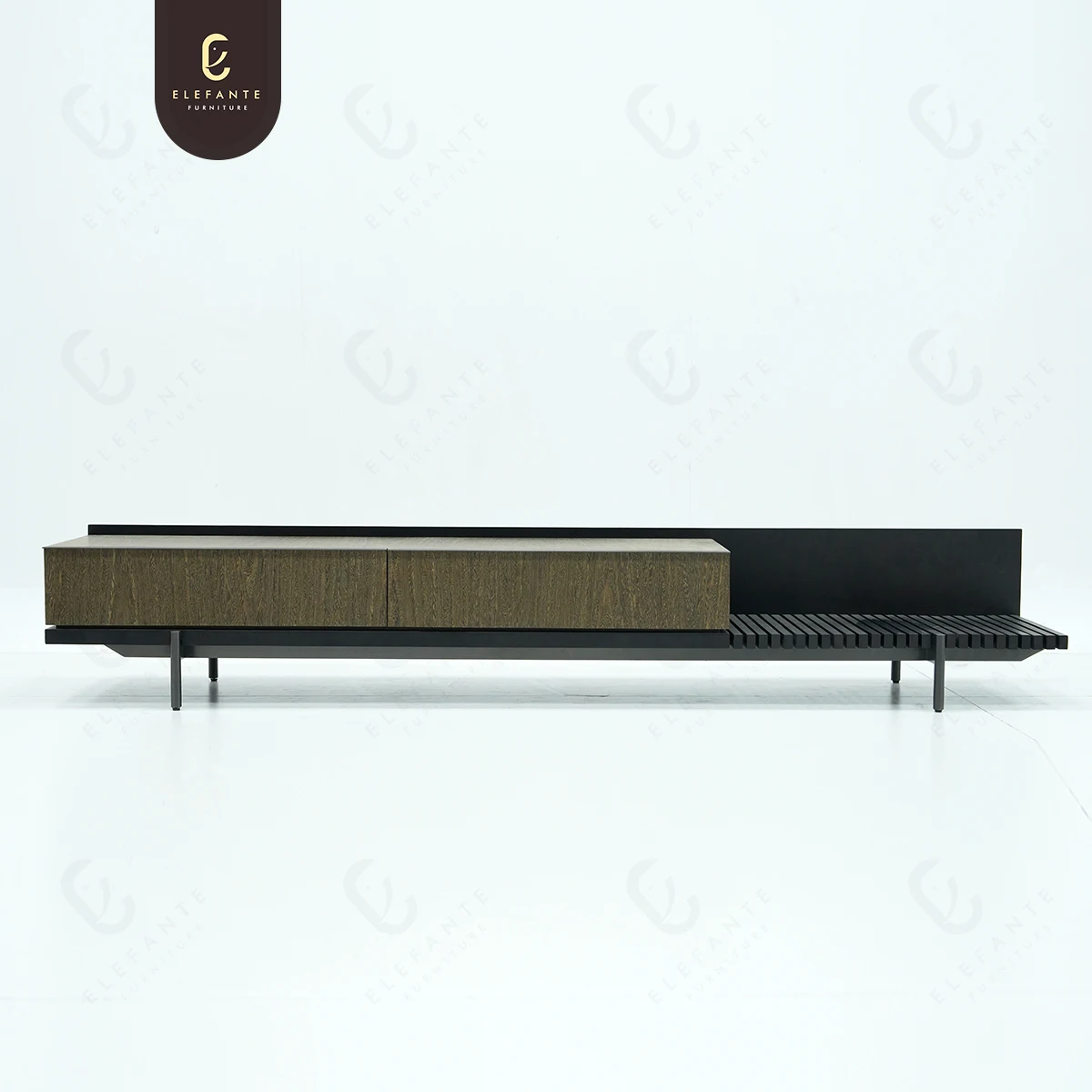 Elefante Solid Wood TV Stand Living Room TV Cabinet Sideboard Console