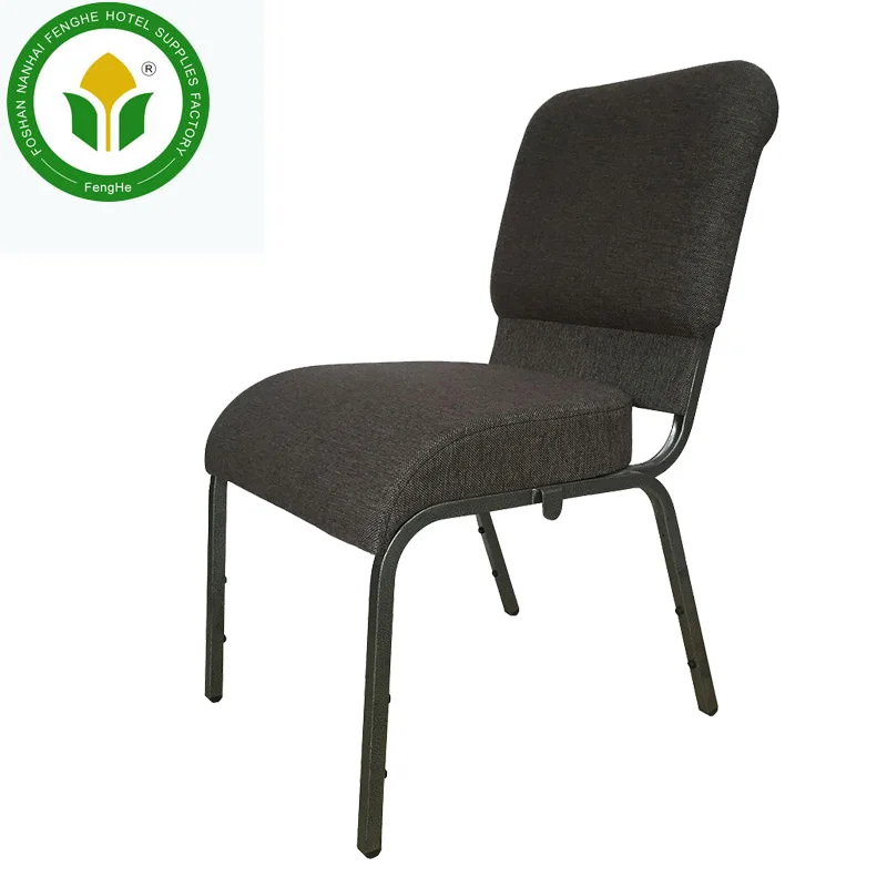 Wholesale used church pulpit chair upholstered metal church chair for church hall