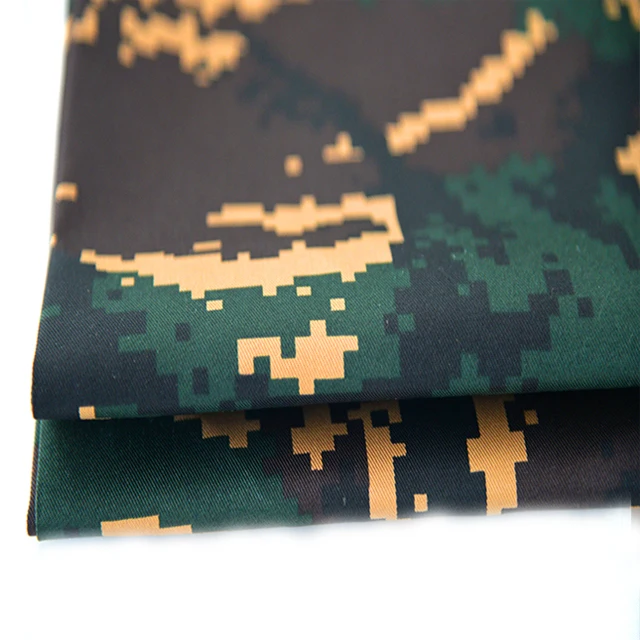 
Wholesale Custom Good Price woven polyester gabardine fabric making workwear printed fabric 