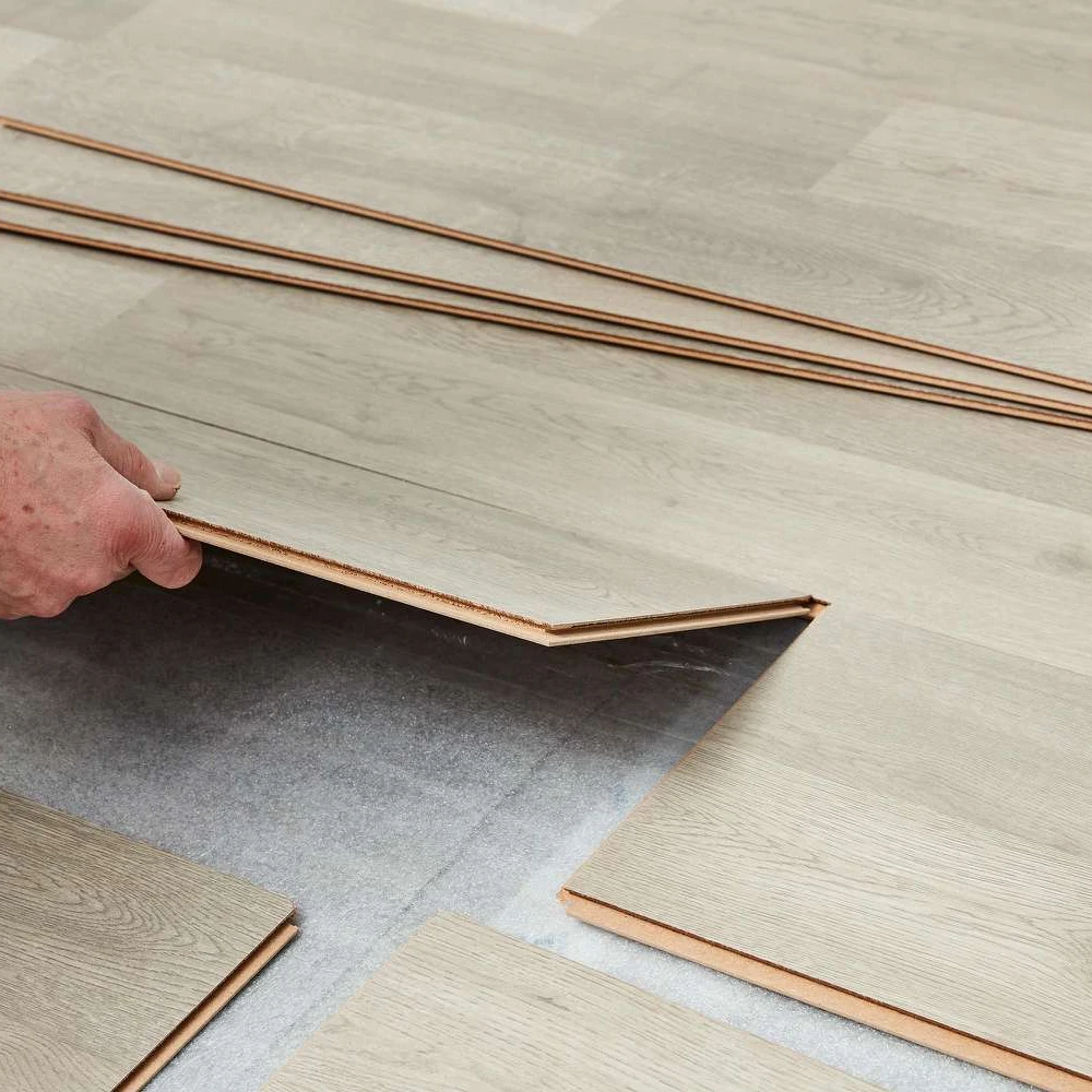 China manufacturer wholesale price ac3 ac4 ac5 valinge unilin click hdf 8mm 12mm waterproof wood laminate flooring