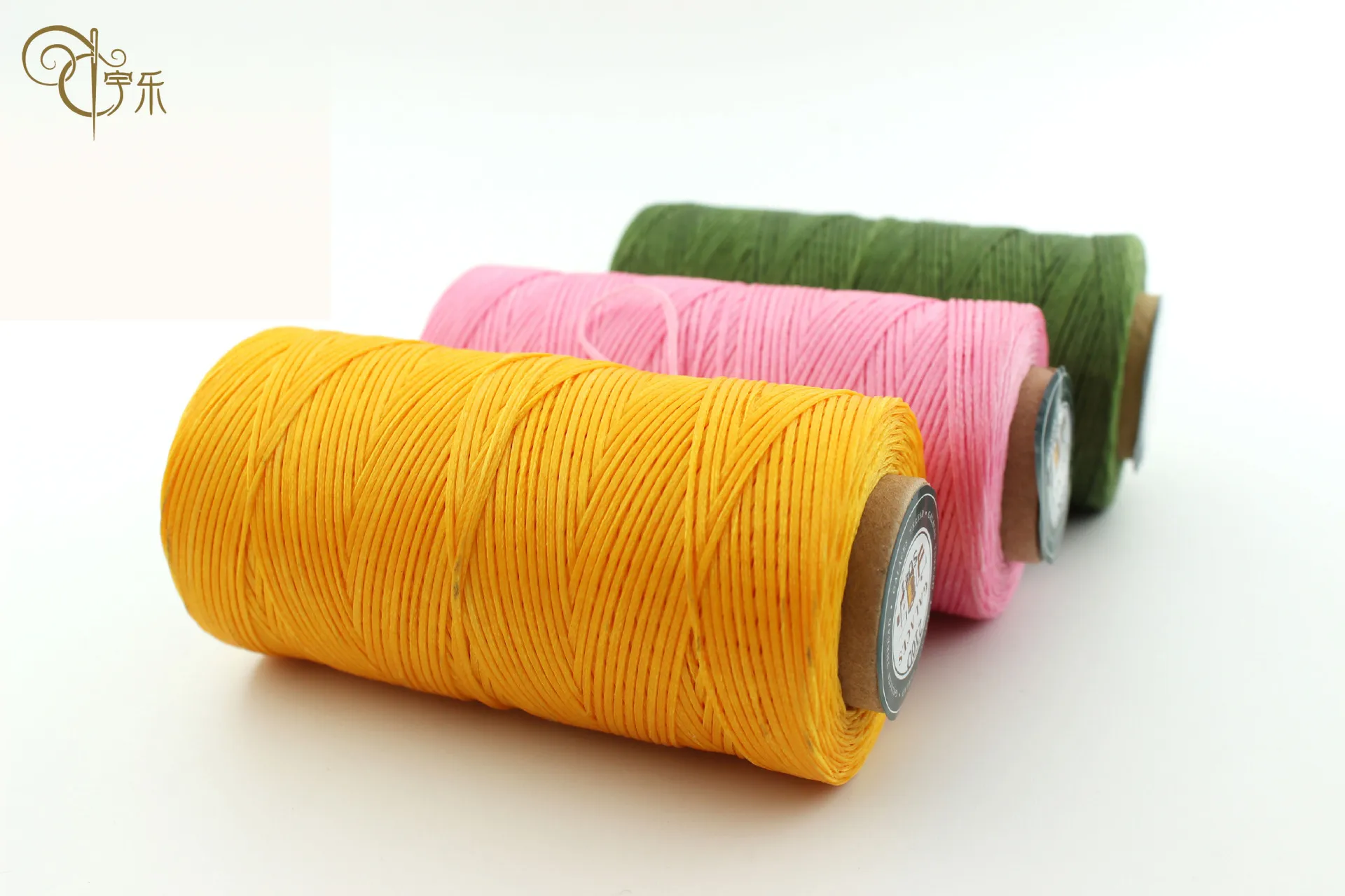 Плоская вощеная нить шнур из полиэстера шитье сумка переплет плетение браслет оплетка ювелирные изделия «сделай сам» воск для