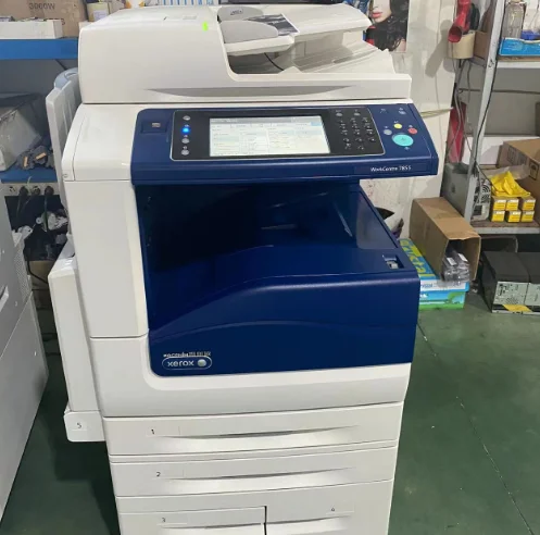 Используется офисный цветной копир принтер сканер для Xerox V3375/V5575/V7785 машина