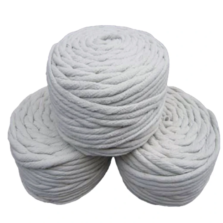 Insulation Ceramic Fiber Sealing Cord Fireplace Fiberglass Oven Door Rope Seal Ceramic Fiber Rope Gasket