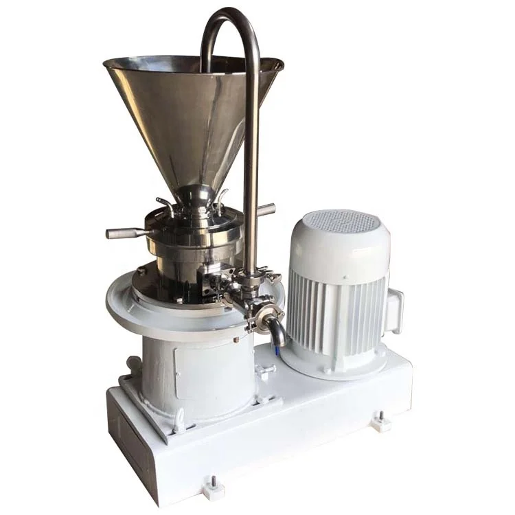 Bean sesame tahini making machine manufacturer colloid mill Food grade Cocoa processing machines