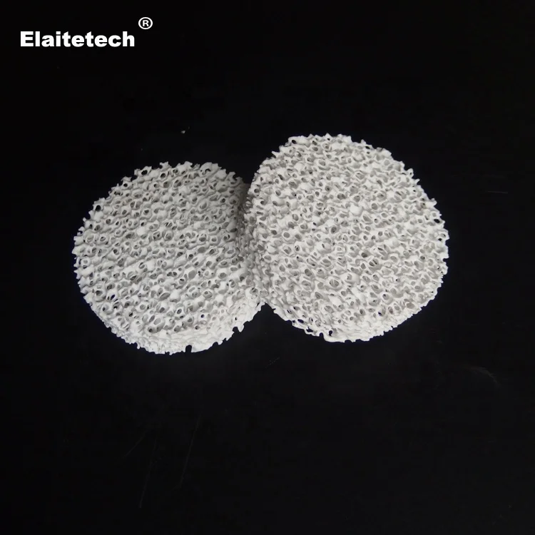 Aluminum casting industry porous ceramic foam filter for aluminum rolling sheet casting