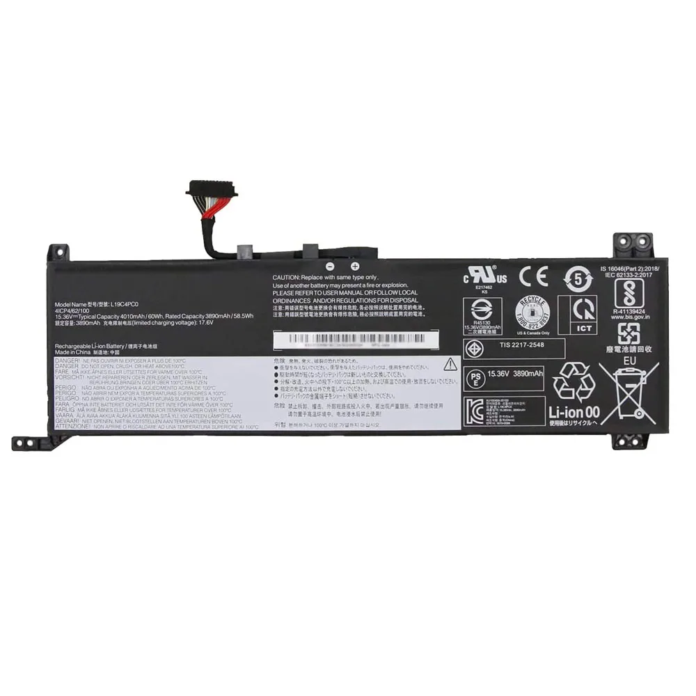 L19C4PC0 L19M4PC0 Built-in battery for Lenovo Legion 5P-15IMH05 Legion 5-15IMH05 5-15ARH05 Series L19M4PC1 L19C4PC1 5B10W86196