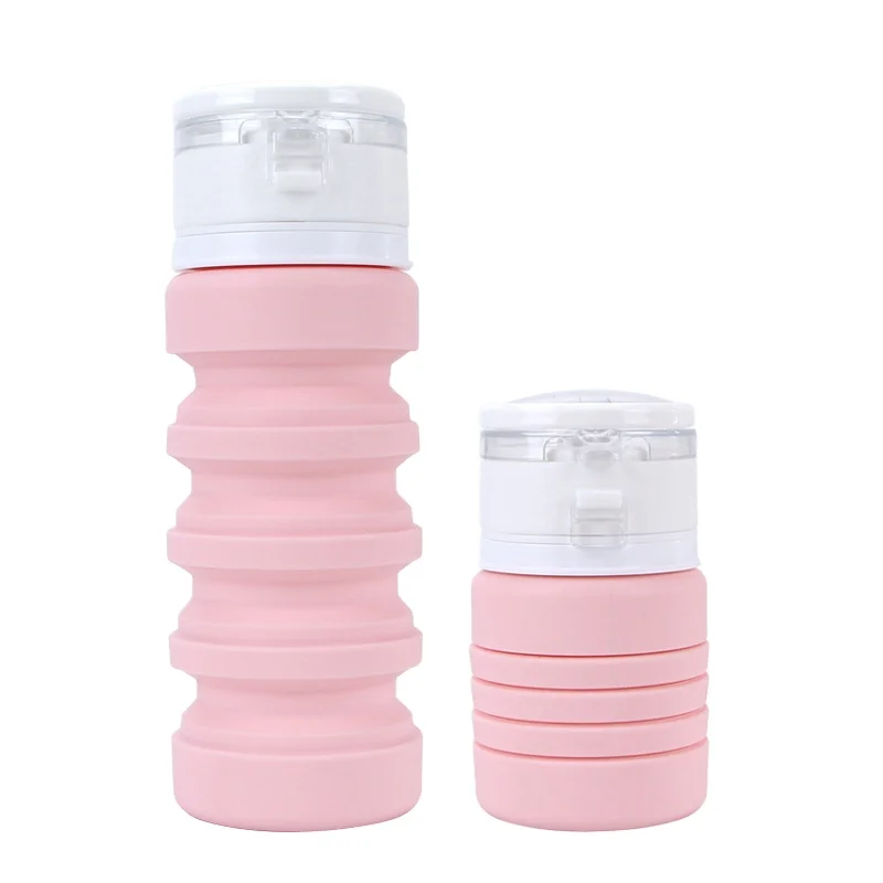 Best Selling Products 400ml Outdoor Collapsible Silicone Sports Water Bottle