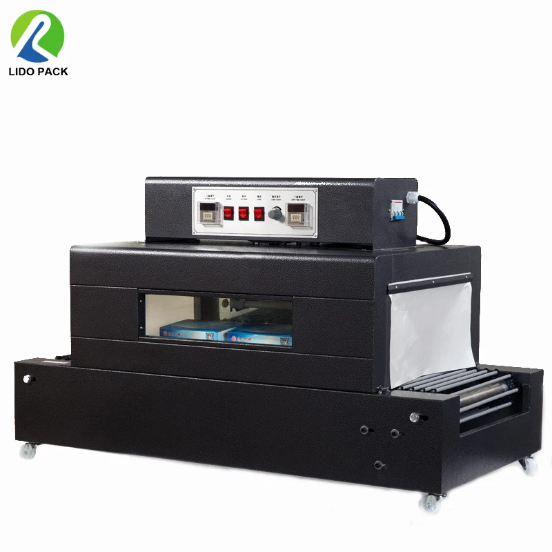 pvc PP pof shrink film making machine  Auto Small Tabletop - Shrink Tunnel Wrapping Machine