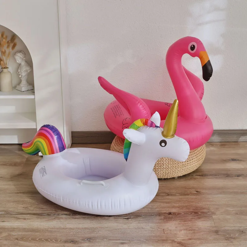 Hot selling Inflatable unicorn child baby Swim Float Seat