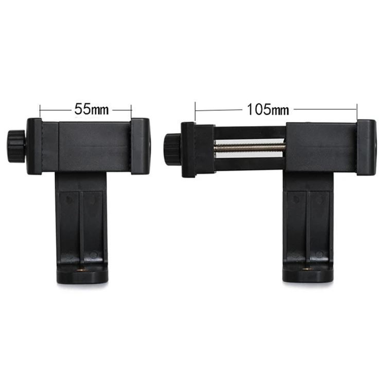 Vertical Horizontal 360 Rotatable Retractable Mount Cell Phone Tripod Holders Clamps Clip Phone Holder for Motor Bike GoPro