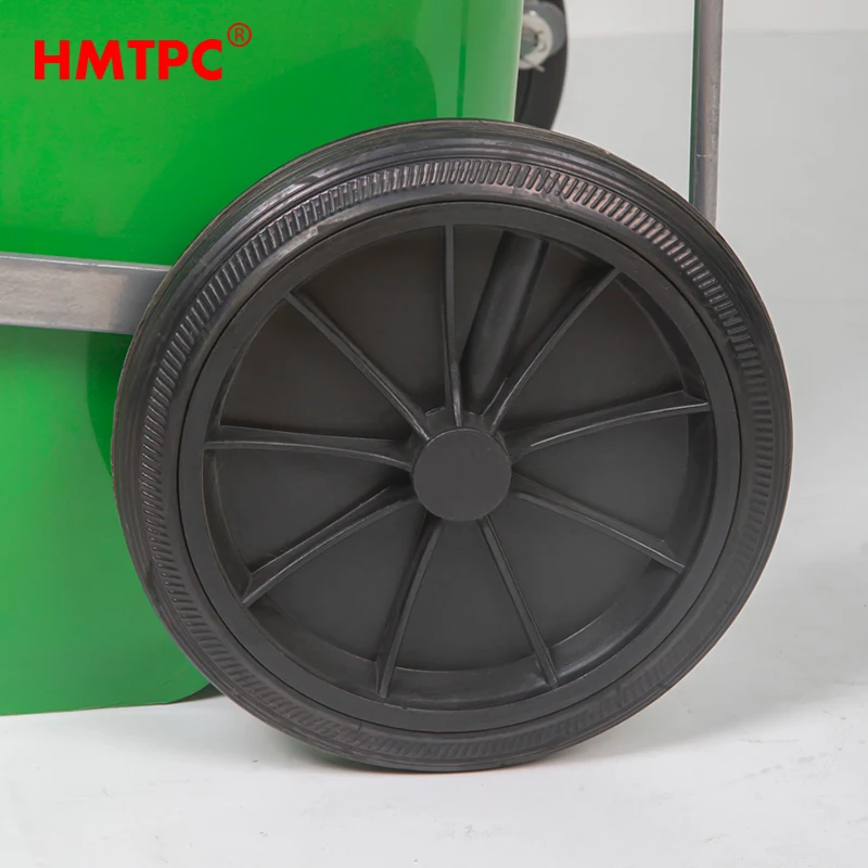 120L HDPE With Big Pedal High Quality Outdoor Plastic Garbage Container Bin Waste Bin