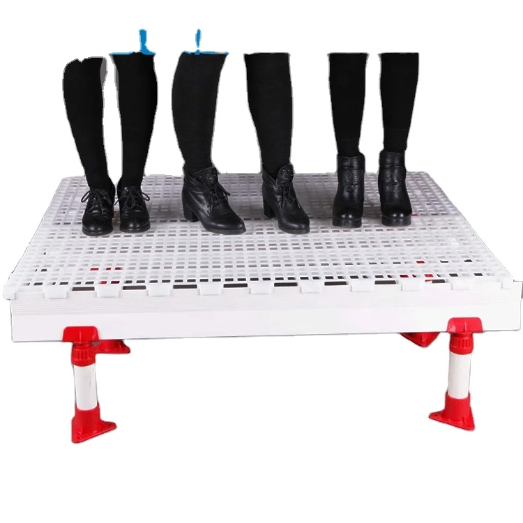 1200X500mm PP factory direct supply chicken house poultry plastic slat floor