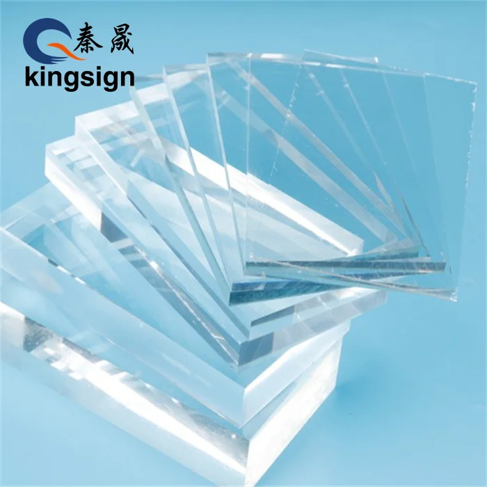 KINGSIGN non yelloing pop display lucite pmma blcoks plexiglass acrylic sheet