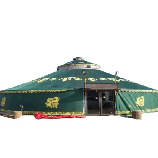 Горячая изоляционная круглая палатка для кемпинга