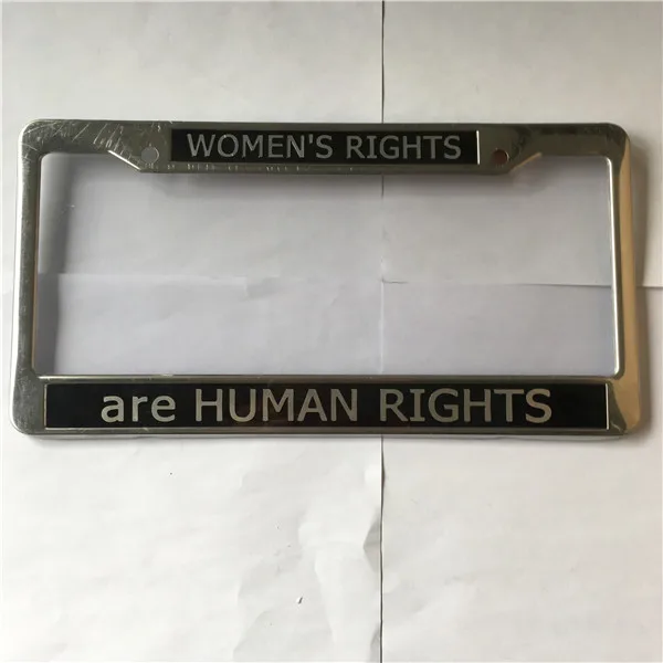 3d embossed license plate frame stainless steel embossed american car license plate frame