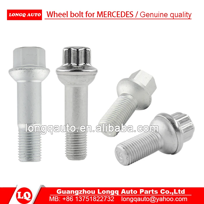 A 0009905307 Genuine wheel nut bolt  for MERCEDES W163 W164 W251 W211 W212 W220 W221 0009905107 0009905407 0009904907 0009907607