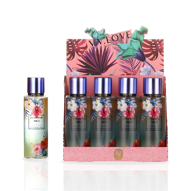 diamond aqua Perfume Eau De Cologne Manufacturer Body Splash long lasting Fragrance Body Mist Fragrance mist Body Splash 250ml