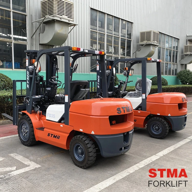Factory Price Manual Transmission Forklift 3tons diesel Series Fork Lift Truck