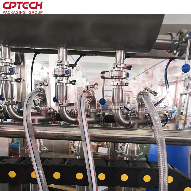 Automatic Tomato Coconut Endible Olive Oil Juice Jam Sauce Bottle Jar Washing Filling Machine