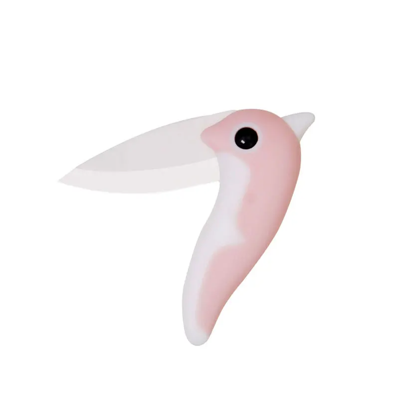 Красочный Лучший Оптовый Профессиональный креативный и удобный нож для фруктов керамические складные ножи