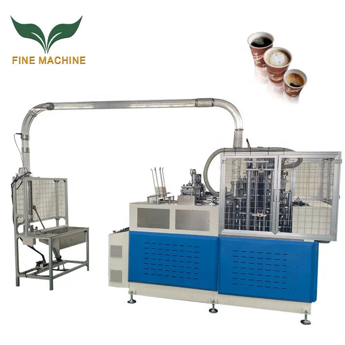 150pcs/minute  disposable paper cup making machine for the manufacture of paper cups with good price