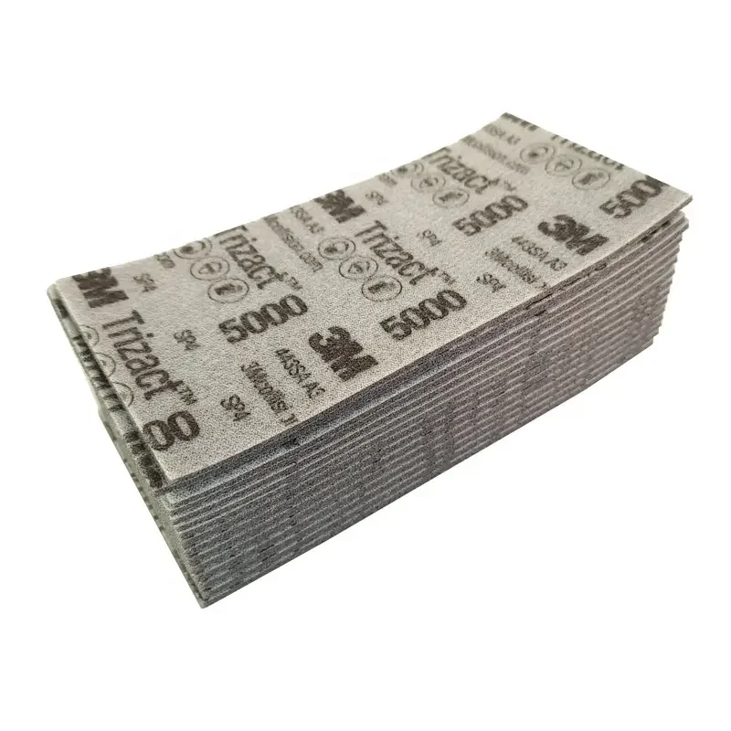 3M Trizact 30290 2-3/4 in x 5-1/2 in (70 mm x 140 mm) P3000 15 sheets per box 4 boxes per case Hookit Foam Sheet