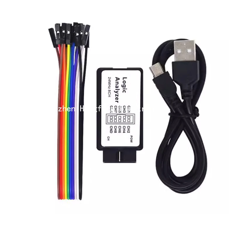 USB logic analyzer single-chip microcomputer for ARM FPGA debugging sharps 24M sampling 8 channels