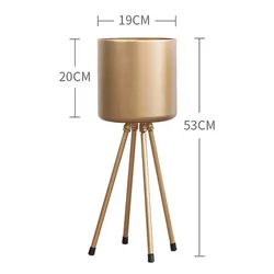 Floor Vase Living Room Balcony Interior House Decor Vase New Florero De Metal Decorativo Metal Large Gold Vase Floor Decoration