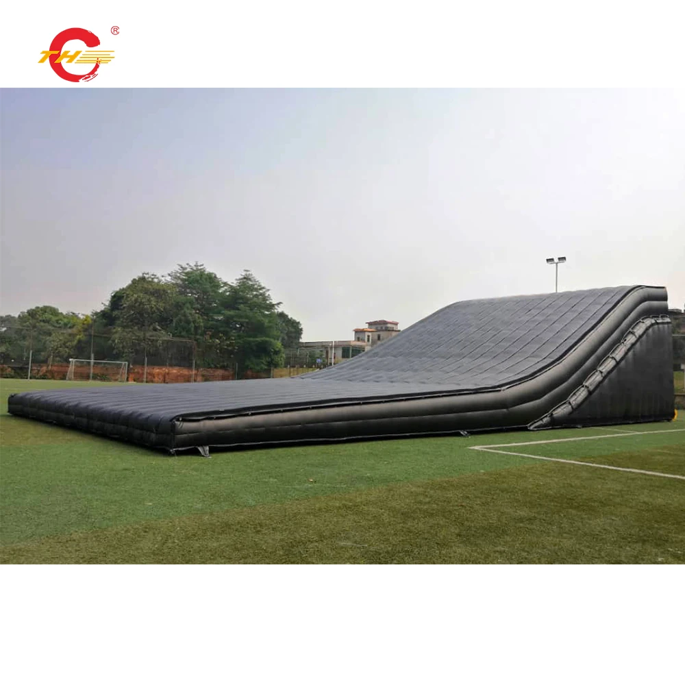 big air stunt mattress freestyle free fall jumping inflatable landing airbag for mountain bike
