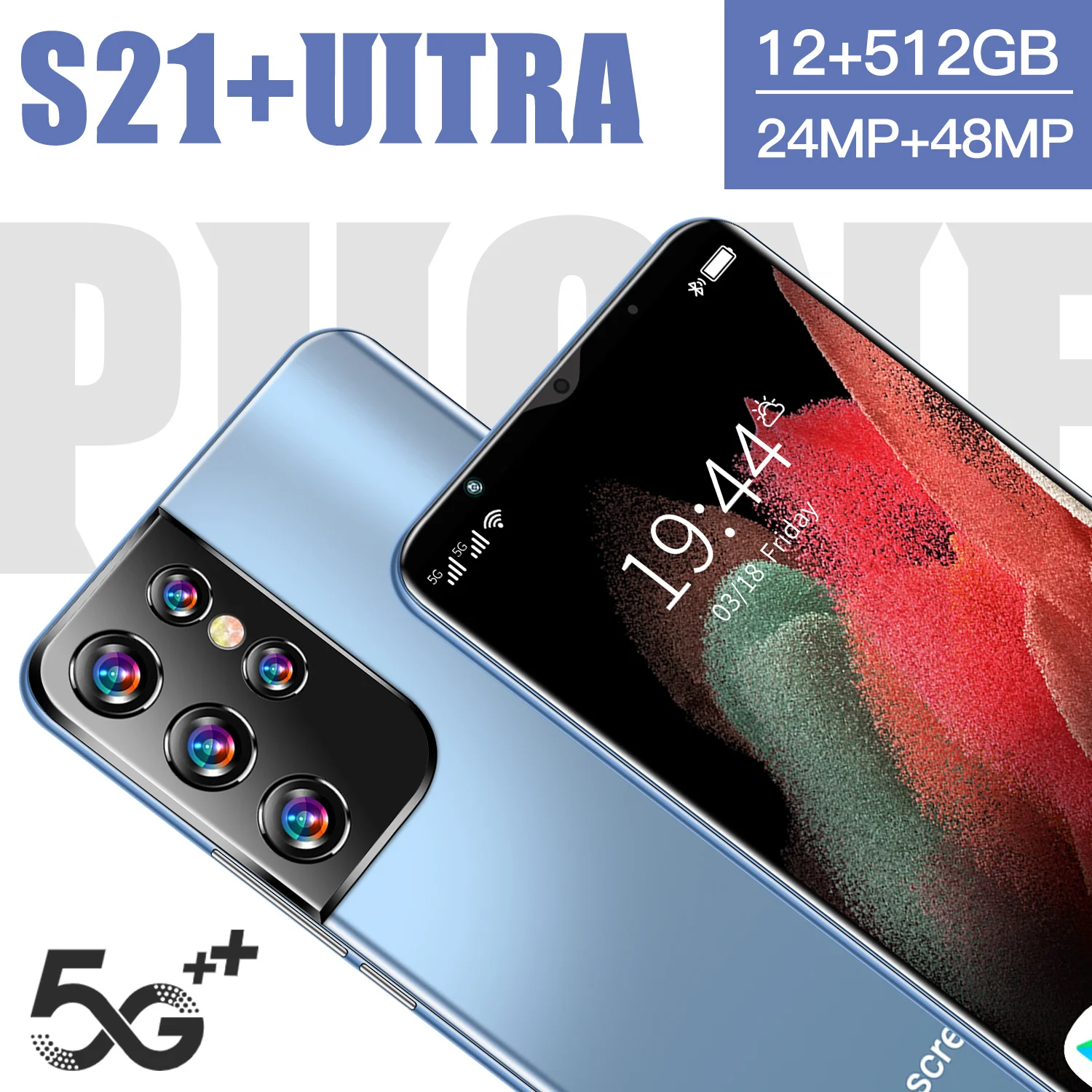 S21 Ultra 3g оптовая продажа дешевый мобильный телефон с двумя sim-картами разблокированный по низкой цене на базе android смартфон
