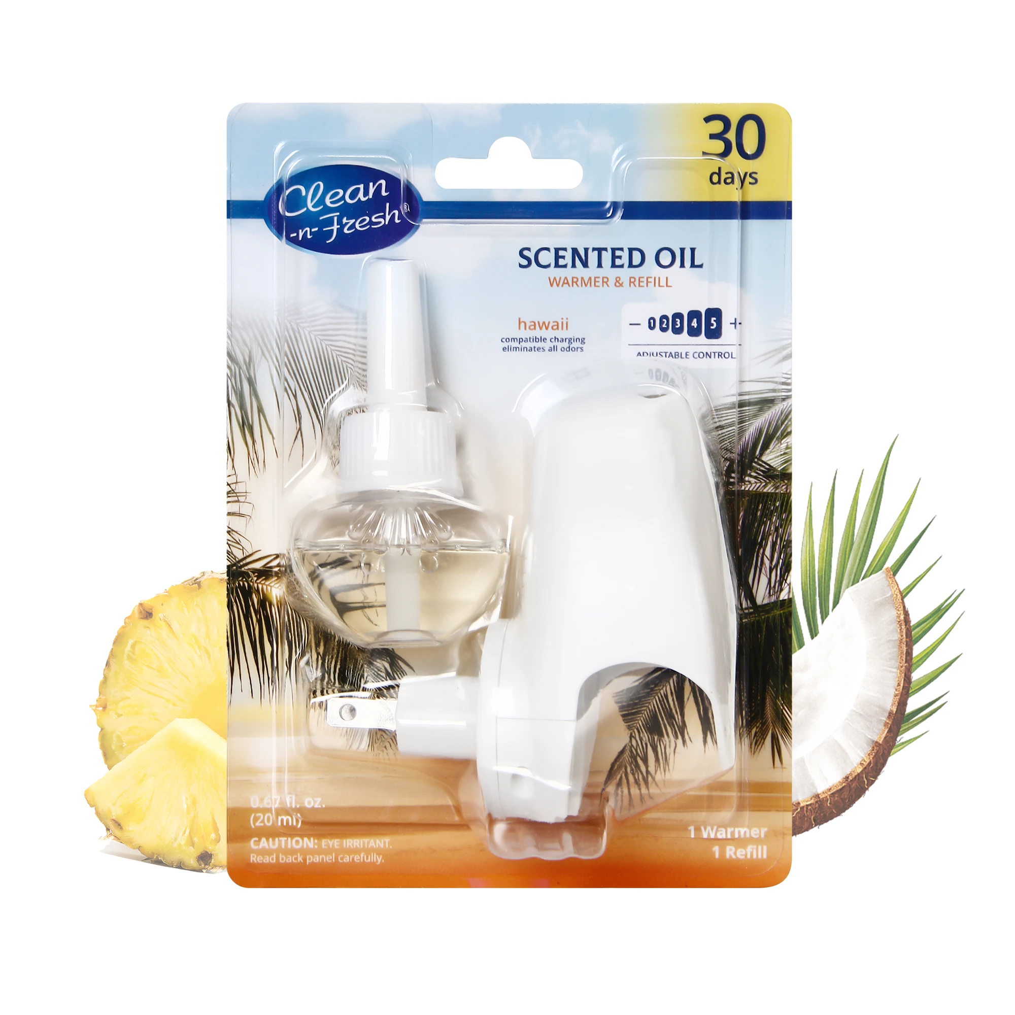 PlugIns Refills Air Freshener Starter Kit Plug In Electric Fragrance Oil Warmer & Refill Set