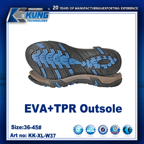 Rubber EVA MD RB soles good quality durable quality shoe soles hiking rubber sole top quality beach sandals Eva outsole