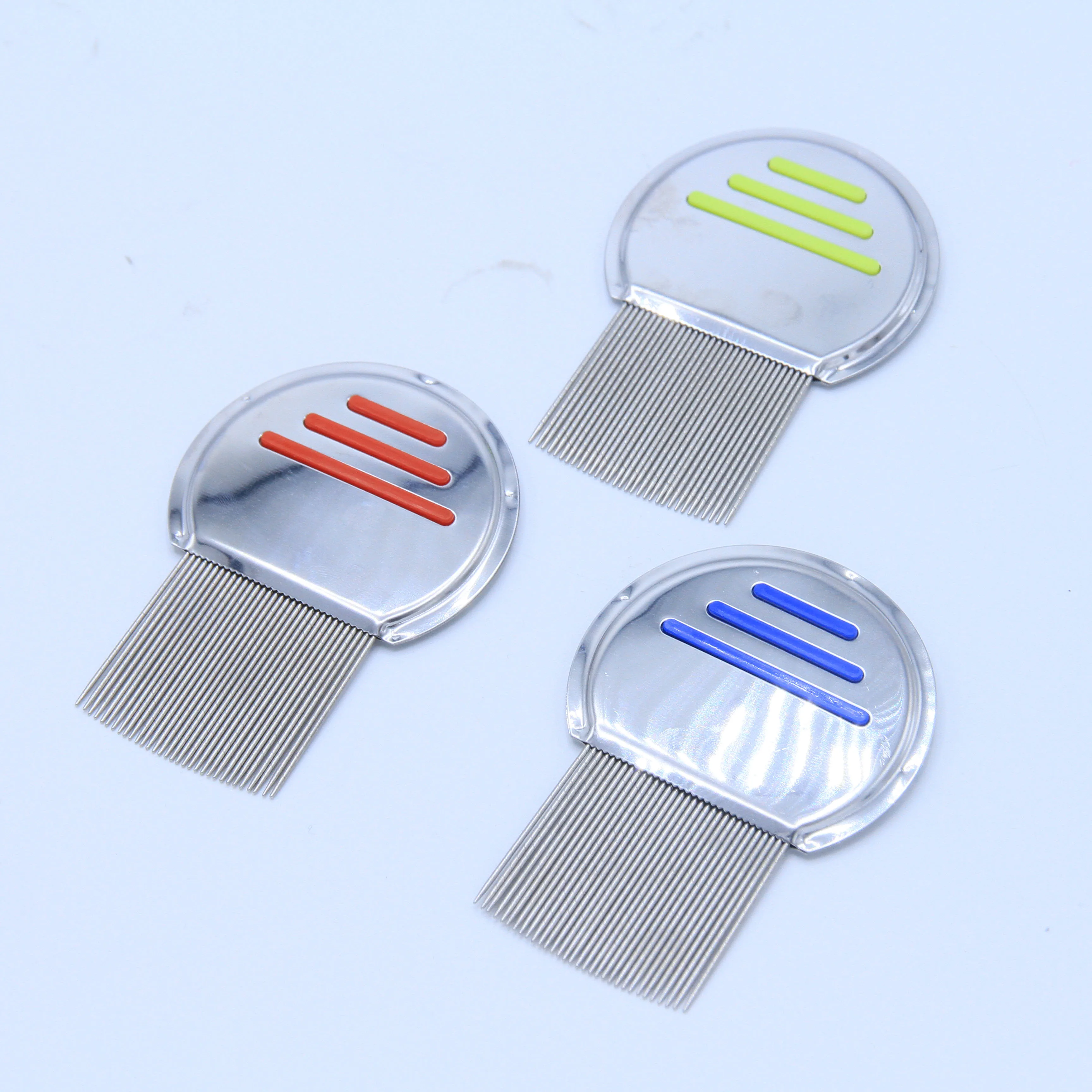 Specializing removal pet lice stainless steel handle head lice comb