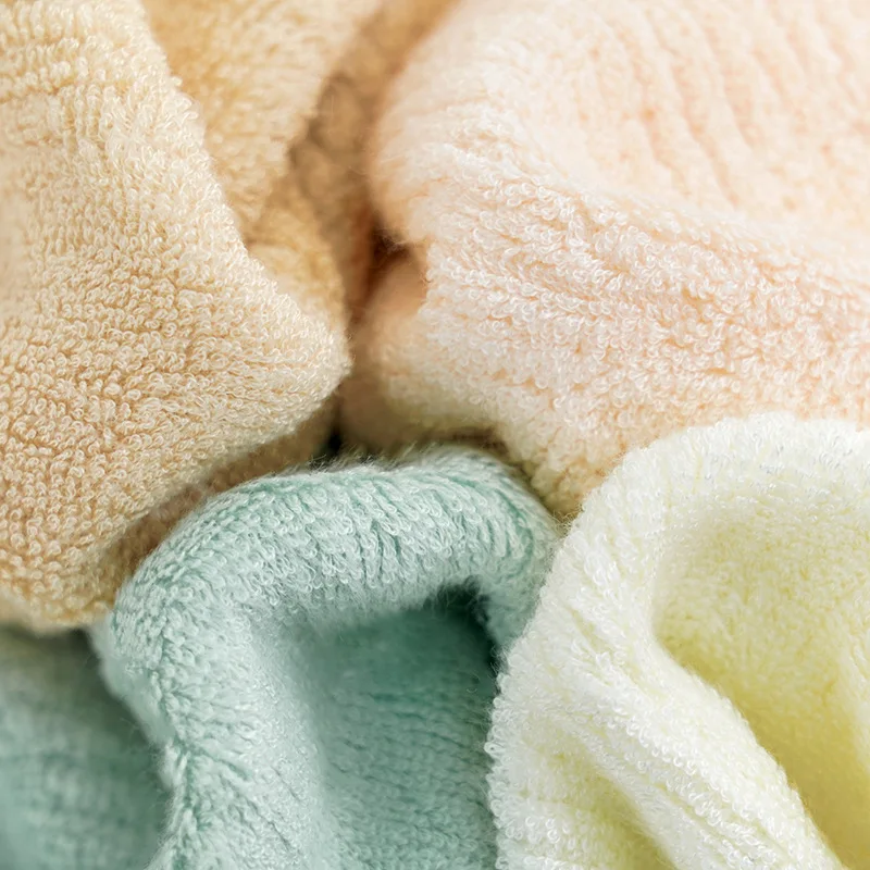 Bamboo Fiber Towel High Quality Hotel Towel Set Luxury Thickened Striped Pattern Super Soft High Absorption Bath Towel Set