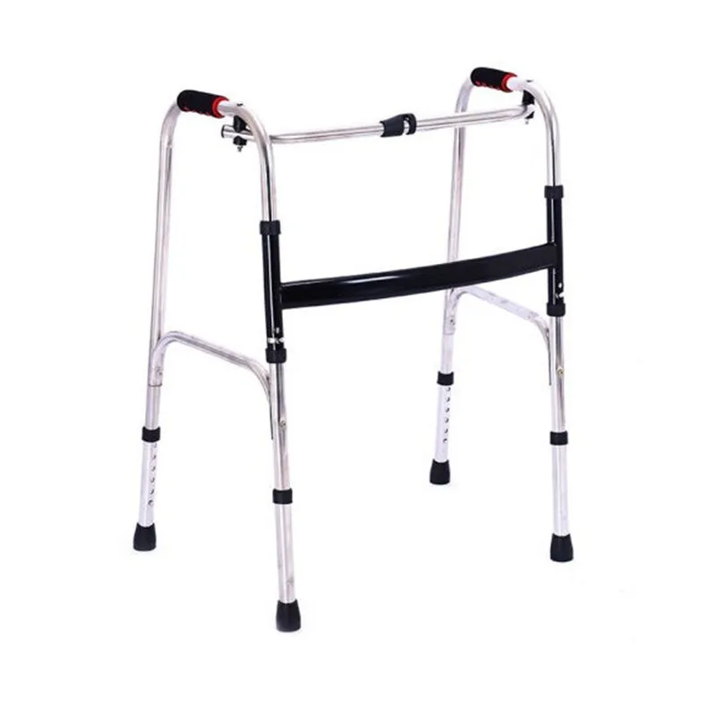 Hot Selling Four-legged Walker Foldable Stainless Steel Walker