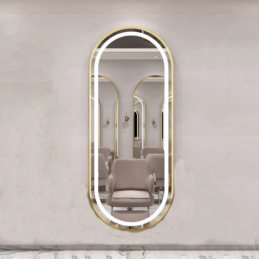 Mirror Modern Hair Beauty Salon Furniture Barber Station Salon With Mirror