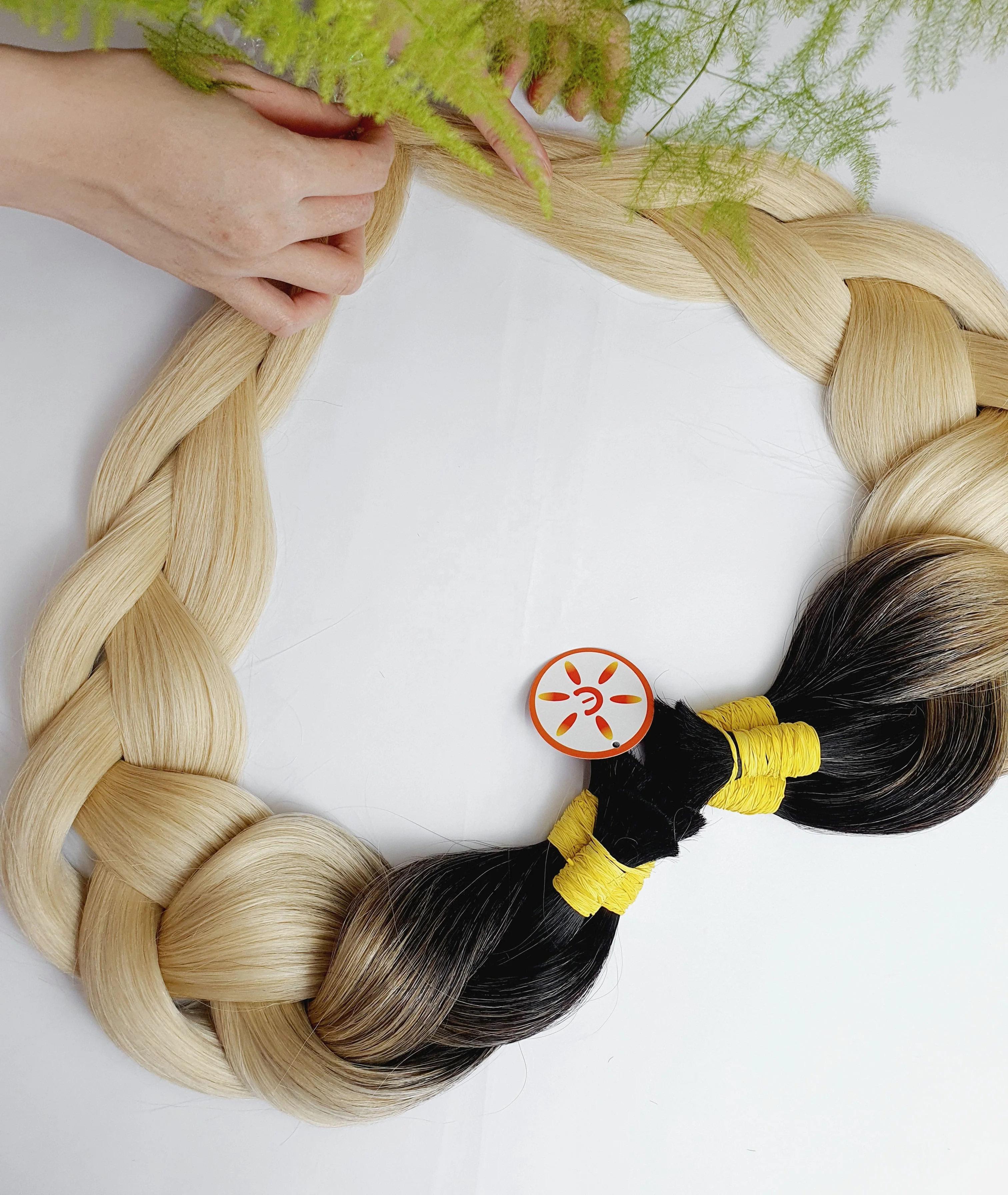 E-HAIR VIETNAM | 100% High Premium Raw Bulk Hair Extensions Vietnam Human Hair, 100% Human Hair From Vietnam