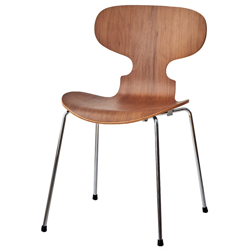 Antique Dining Chair Household Solid Wood Backrest Stools Dining Study Cafe Chairs Designer Premium Ant Vintage Chairs