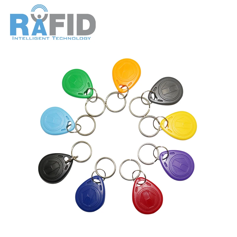 RAFID 125Khz TK4100 RFID Keychain Keyfob token Tags Access Control Rfid Proximity Key Fob