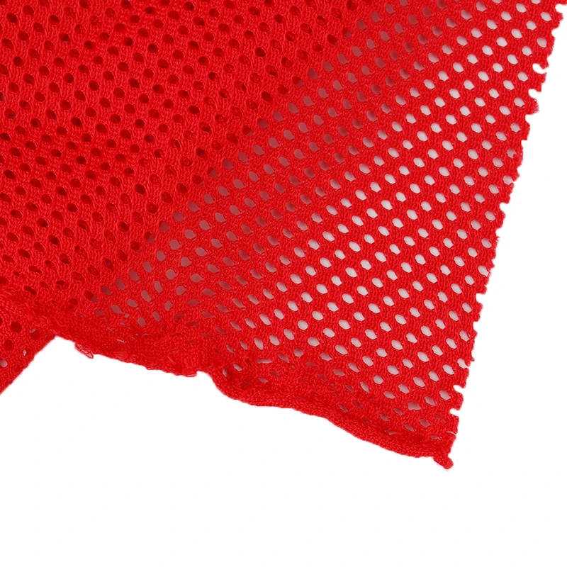 
red mesh fabric for clothing bags sports 